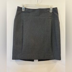 EXPRESS Classic Grey Pencil Skirt, Size 6
